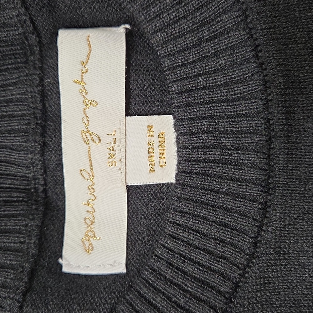 SPIRITUAL GANGSTER ON THE GO COOLMAX BLACK SWEATER MESH CENTER SMALL - Picture 8 of 8